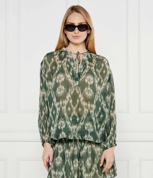 Блузка менель Oversize fit Ba&Sh, зеленый
Блузка менель Oversize fit Ba&Sh, зеленый