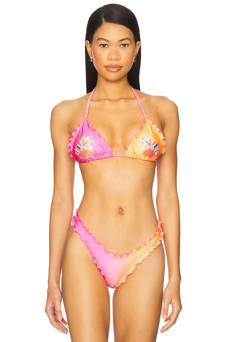 Бикини-топ бралетт с краем в виде листьев кулани кинис, tropical haven
Бикини-топ бралетт с краем в виде листьев кулани кинис, tropical haven