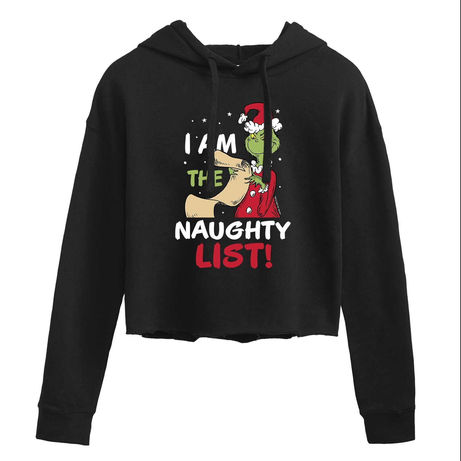 Укороченная толстовка с рисунком Dr. Seuss's The Grinch Naughty List для юниоров Licensed Character
Укороченная толстовка с рисунком Dr. Seuss's The Grinch Naughty List для юниоров Licensed Character