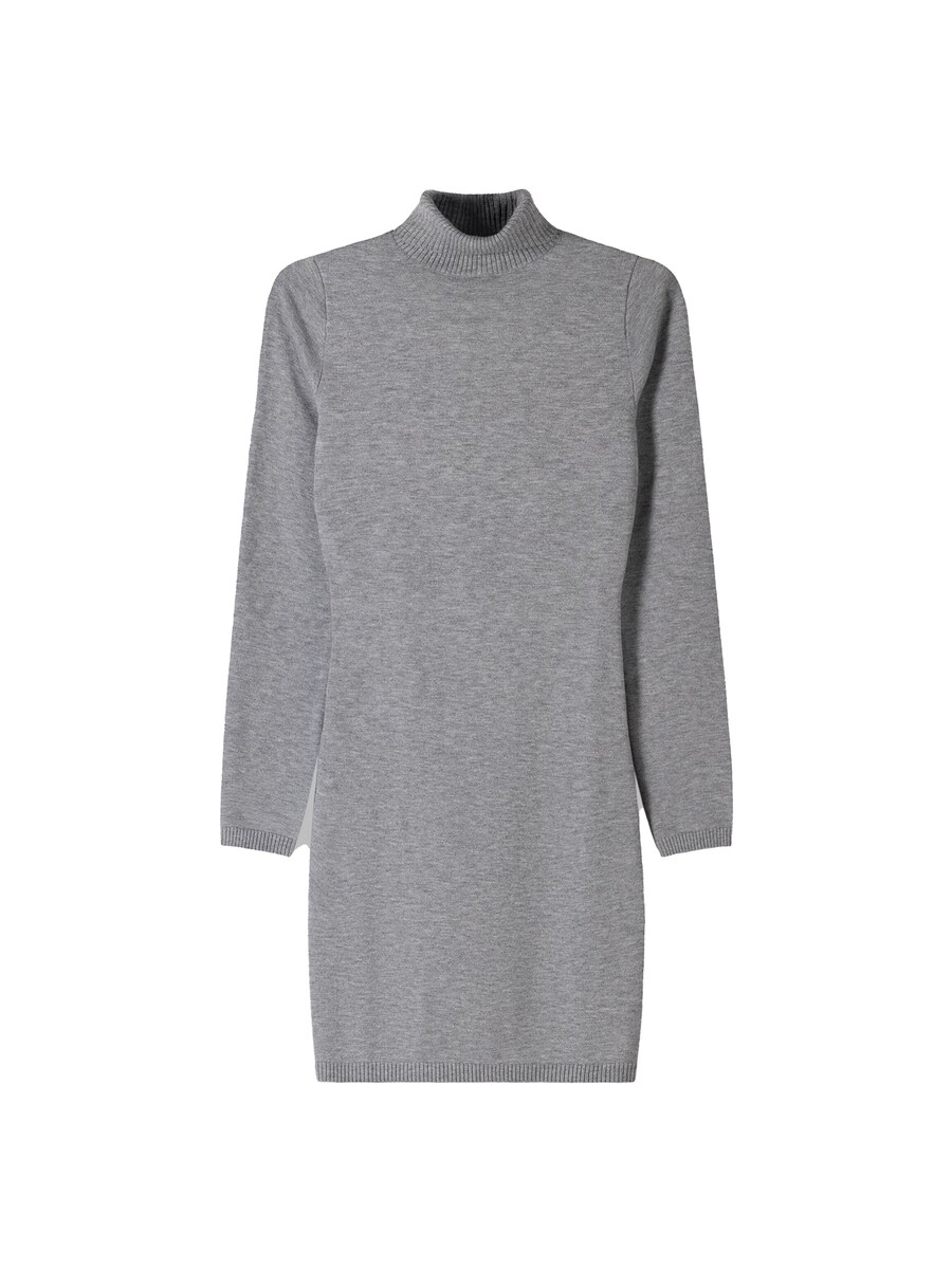 Вязаное платье Bershka, пятнистый серый
Вязаное платье Bershka, пятнистый серый