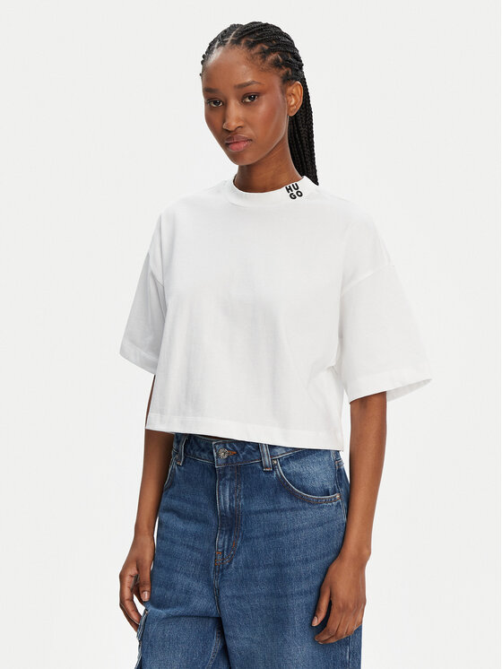 Футболка свободного кроя Damelody 50520187 Hugo, белый
Футболка свободного кроя Damelody 50520187 Hugo, белый