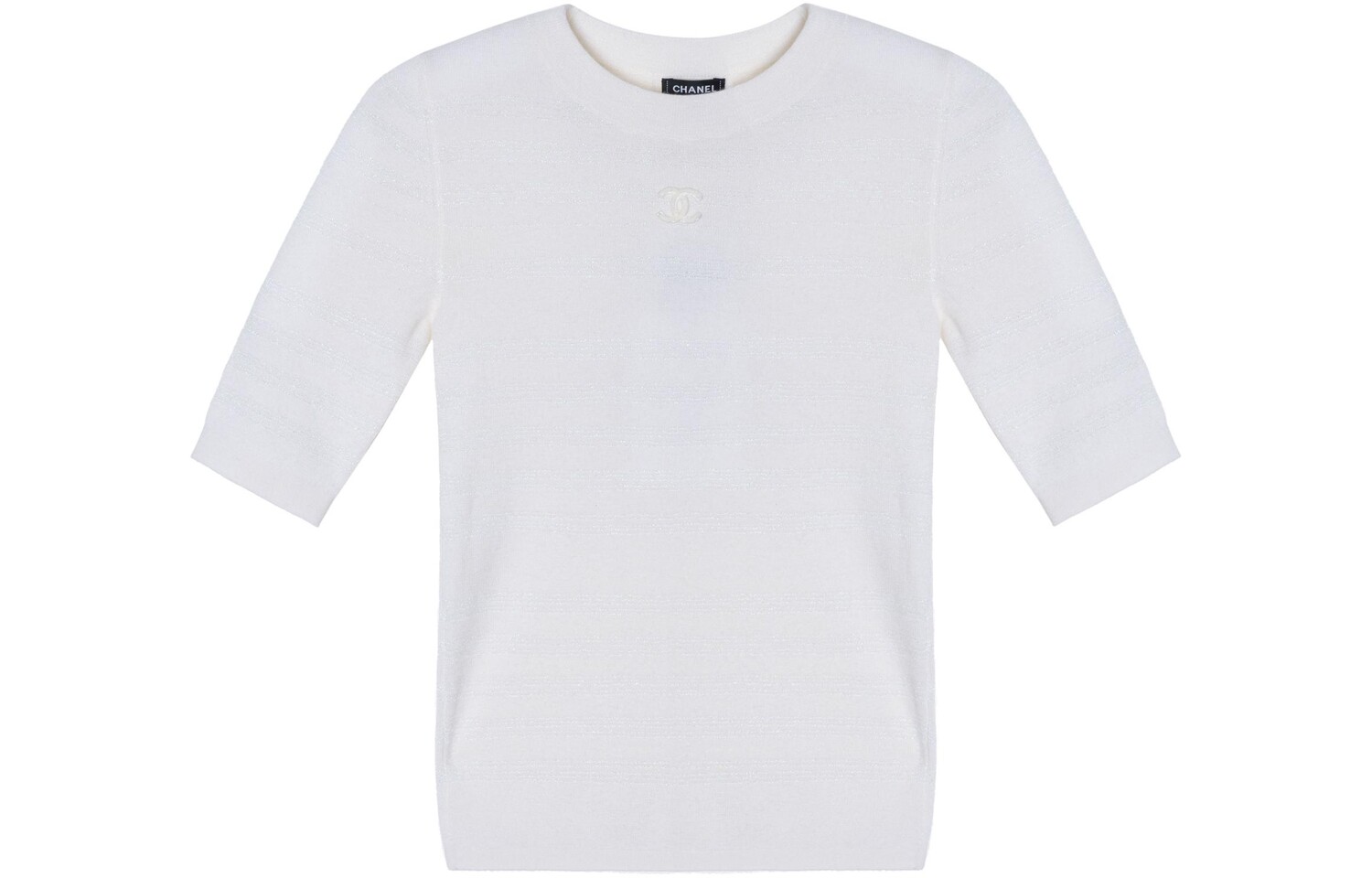 Футболка женская Chanel с вышитым логотипом, белый
Футболка женская Chanel с вышитым логотипом, белый