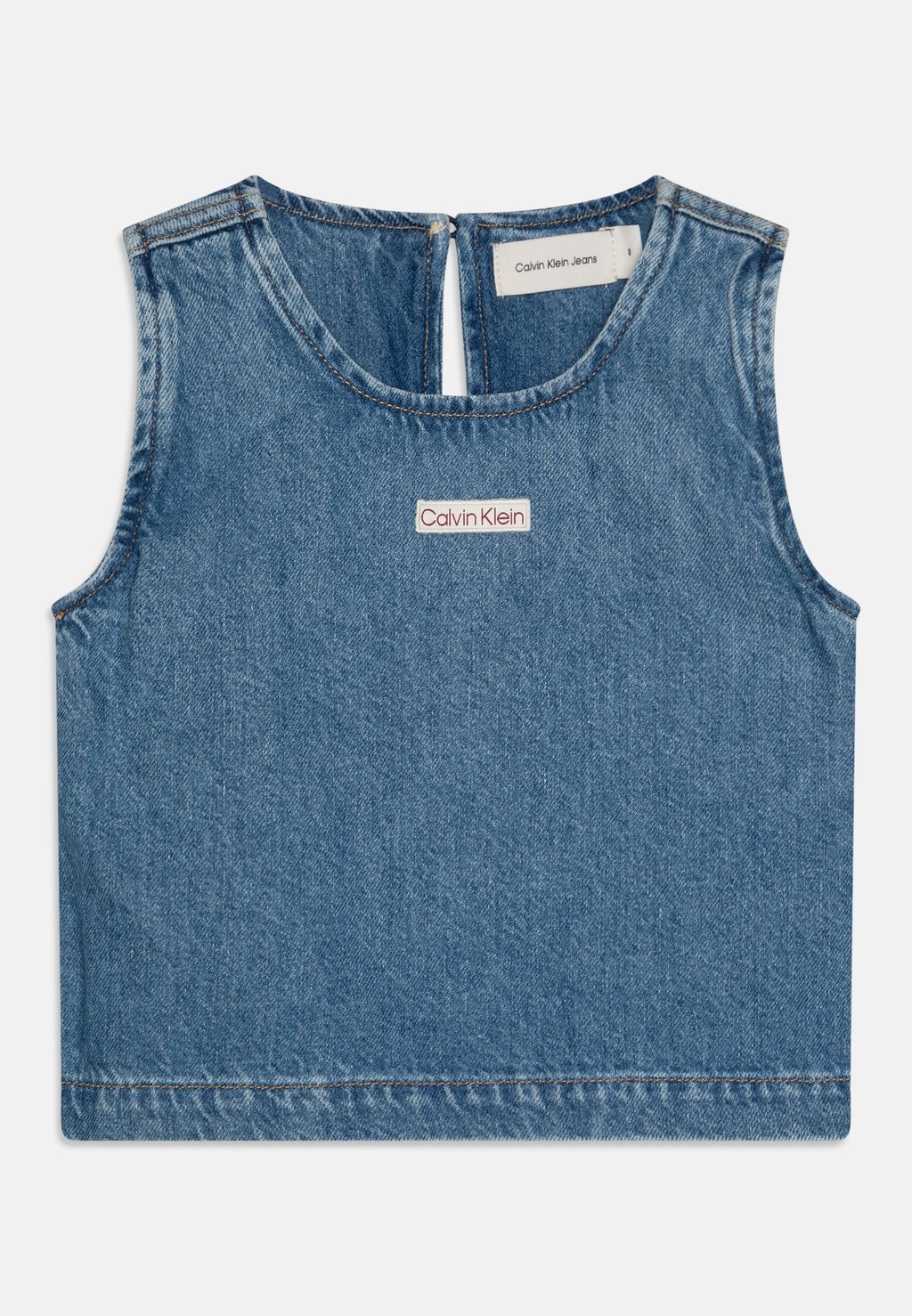 Топ Calvin Klein Jeans, цвет Soft Blue 
Топ Calvin Klein Jeans, цвет Soft Blue