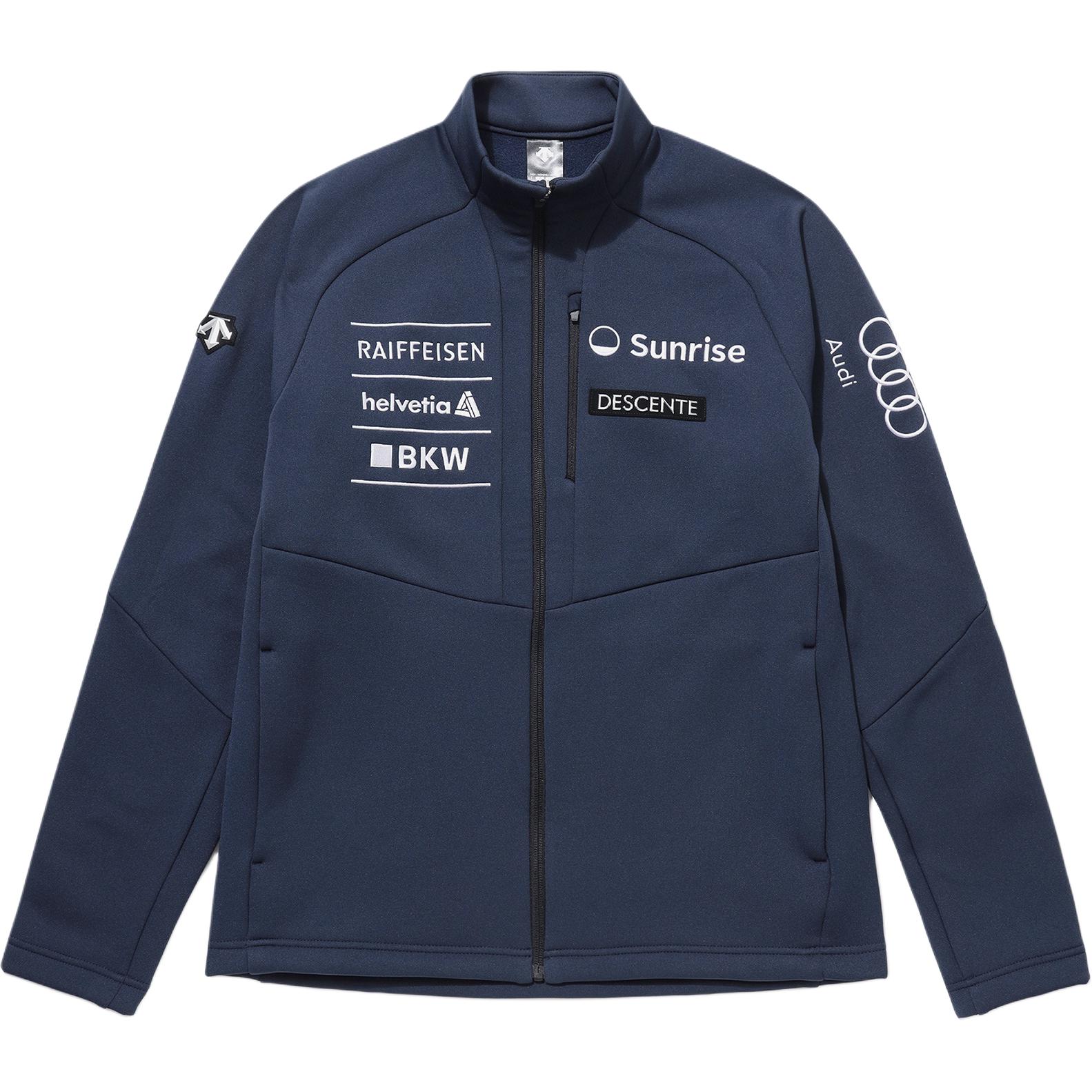 DESCENTE Швейцарская лыжная куртка унисекс черная, Marine Blue
DESCENTE Швейцарская лыжная куртка унисекс черная, Marine Blue