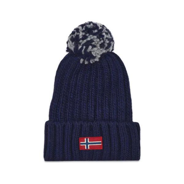 Полуурья шапка с добавлением шерсти Napapijri, синий
Полуурья шапка с добавлением шерсти Napapijri, синий