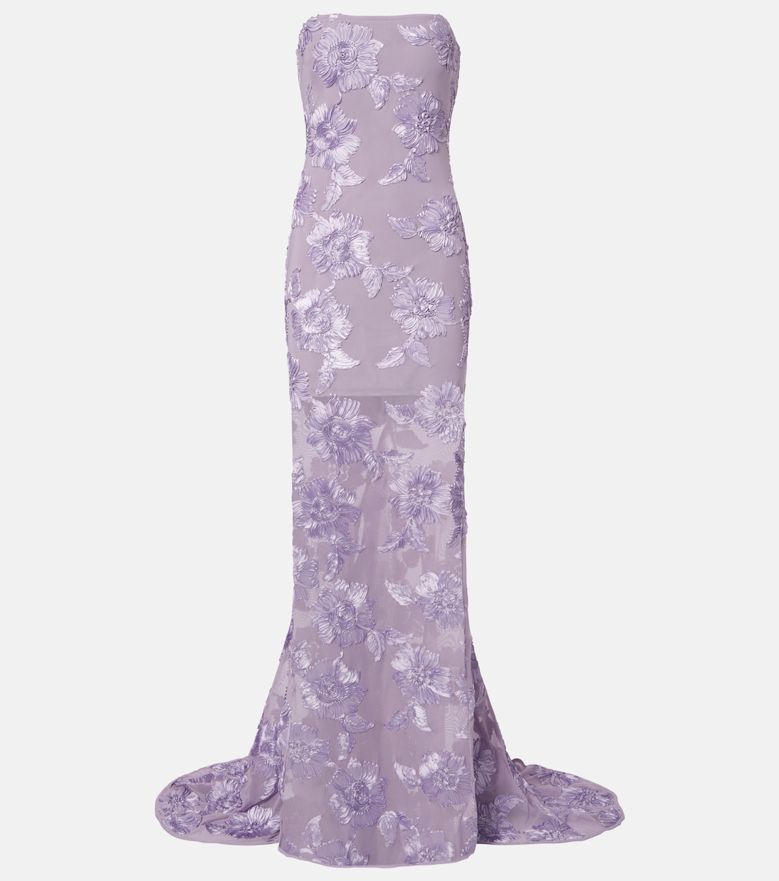 Макси-платье с цветочной аппликацией Rotate, Lavender Aura
Макси-платье с цветочной аппликацией Rotate, Lavender Aura