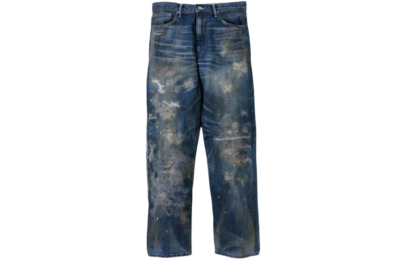 Широкие джинсы dp NEIGHBORHOOD, индиго
Широкие джинсы dp NEIGHBORHOOD, индиго