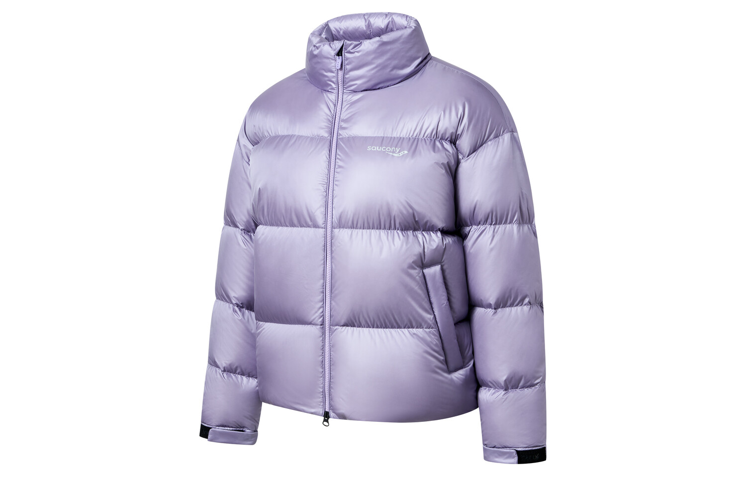 Пуховик женский серый фиолетовый Saucony
Пуховик женский серый фиолетовый Saucony