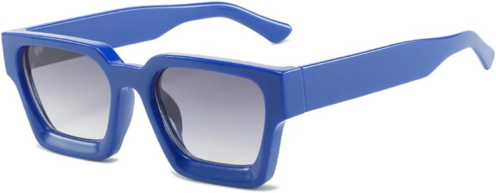 Модные квадратные женские солнцезащитные очки класса люкс в стиле ретро для мужчин, трендовые очки с леопардовым принтом, защита от УФ-излучения UV400 UATXTAU, Blue Gray Gradient
Модные квадратные женские солнцезащитные очки класса люкс в стиле ретро для мужчин, трендовые очки с леопардовым принтом, защита от УФ-излучения UV400 UATXTAU, Blue Gray Gradient