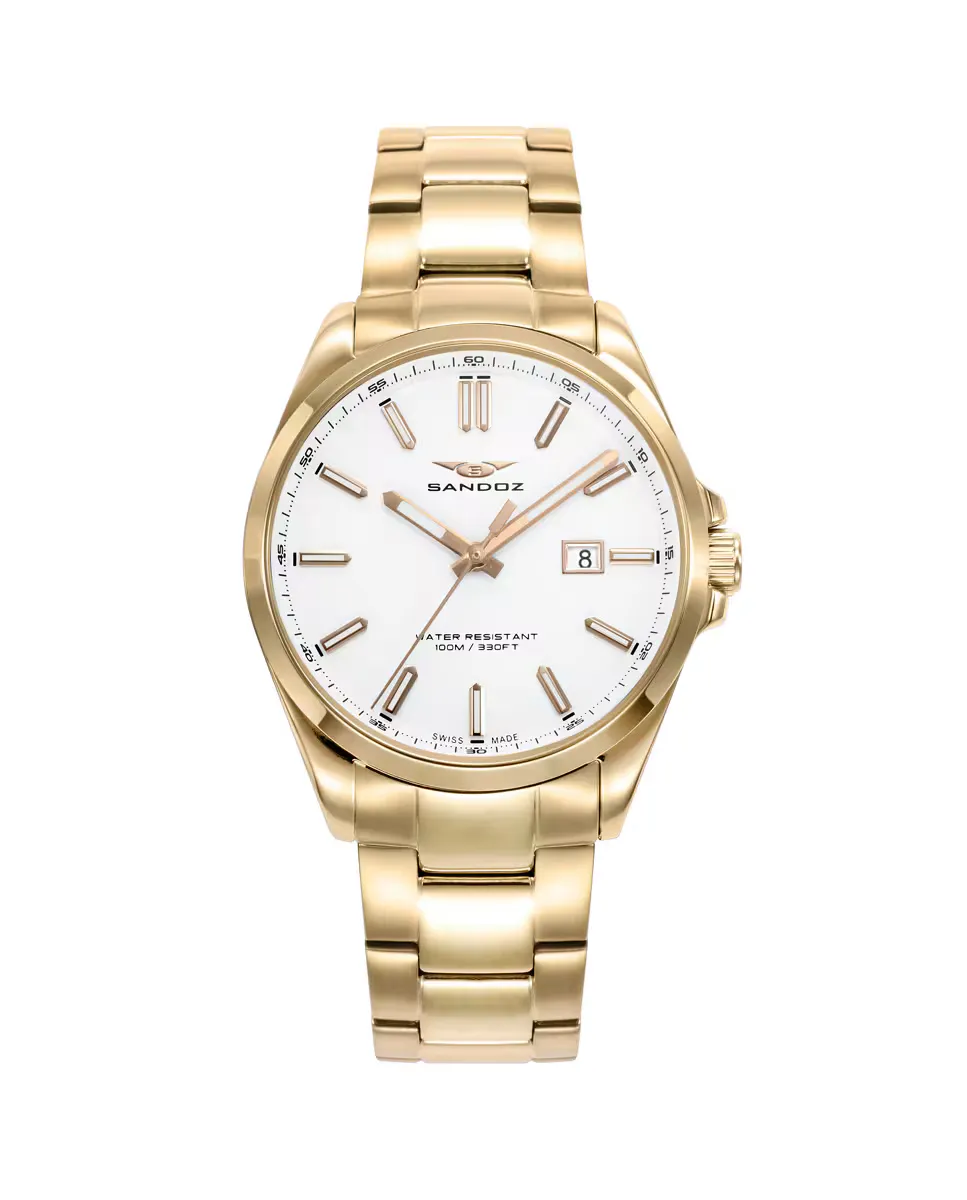 Женские часы Casuel, золотой корпус и браслет из стали Ip Sandoz, золотой
Женские часы Casuel, золотой корпус и браслет из стали Ip Sandoz, золотой