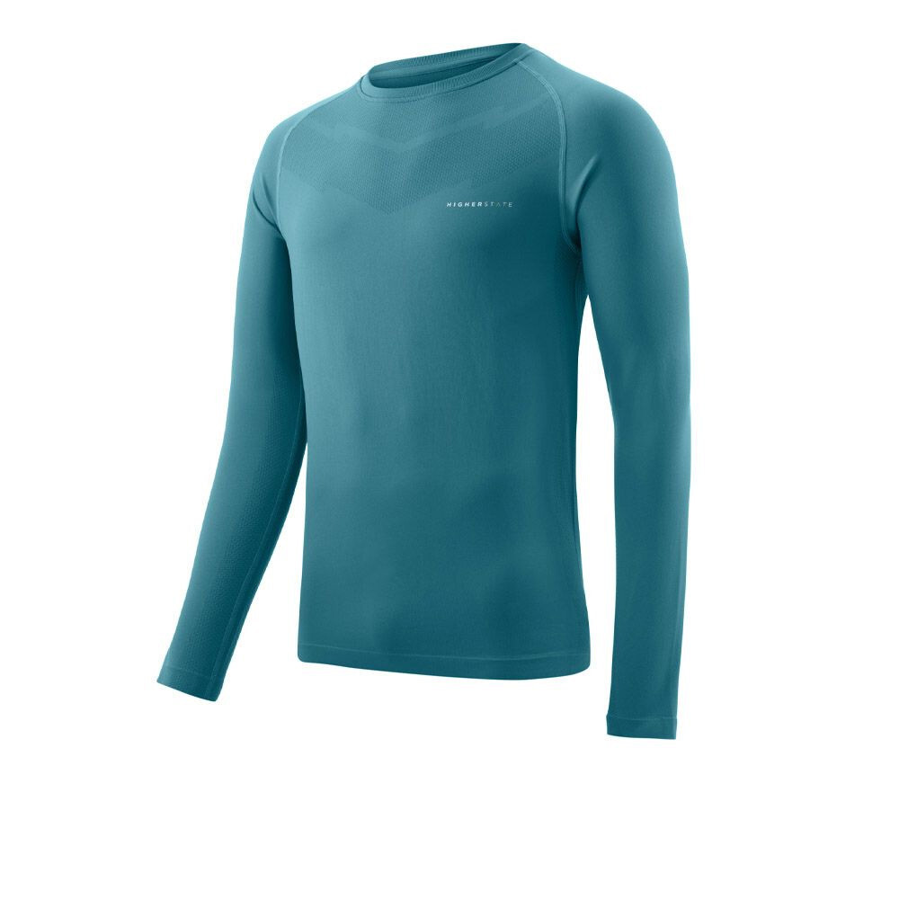 Спортивный топ Higher State Seamfree Long Sleeve Running, синий 
Спортивный топ Higher State Seamfree Long Sleeve Running, синий