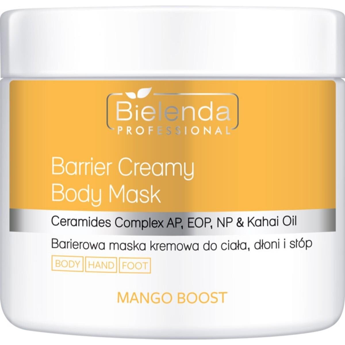 Bielenda Professional, IS MANGO BOOST, Крем-маска «Барьер» для тела, рук и ног, 600 г
Bielenda Professional, IS MANGO BOOST, Крем-маска «Барьер» для тела, рук и ног, 600 г