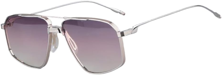 Солнцезащитные очки UV400 с двойной перемычкой, прозрачной градиентной металлической оправой, для женщин и мужчин, для занятий спортом на открытом воздухе и путешествий UYPTK, C7
Солнцезащитные очки UV400 с двойной перемычкой, прозрачной градиентной металлической оправой, для женщин и мужчин, для занятий спортом на открытом воздухе и путешествий UYPTK, C7