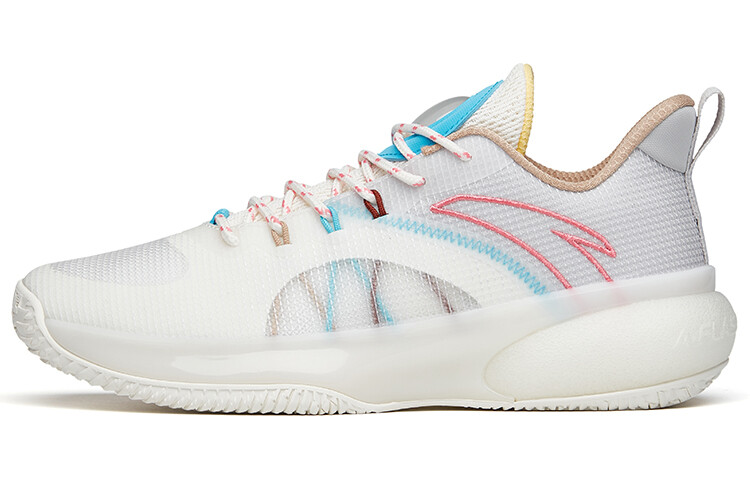 Баскетбольные кроссовки Cement Busters мужские с низким верхом цвета слоновой кости/серо-черного/сине-хлорного цвета Anta
Баскетбольные кроссовки Cement Busters мужские с низким верхом цвета слоновой кости/серо-черного/сине-хлорного цвета Anta