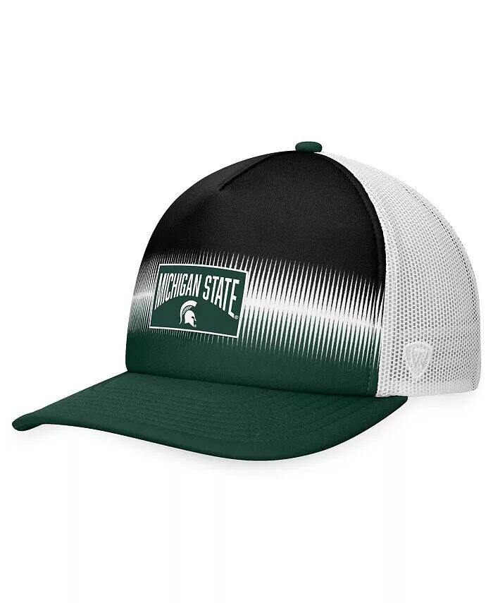 Мужская регулируемая шляпа зеленого и черного цвета Michigan State Spartans Daybreak Foam Trucker Top Of The World, зеленый
Мужская регулируемая шляпа зеленого и черного цвета Michigan State Spartans Daybreak Foam Trucker Top Of The World, зеленый