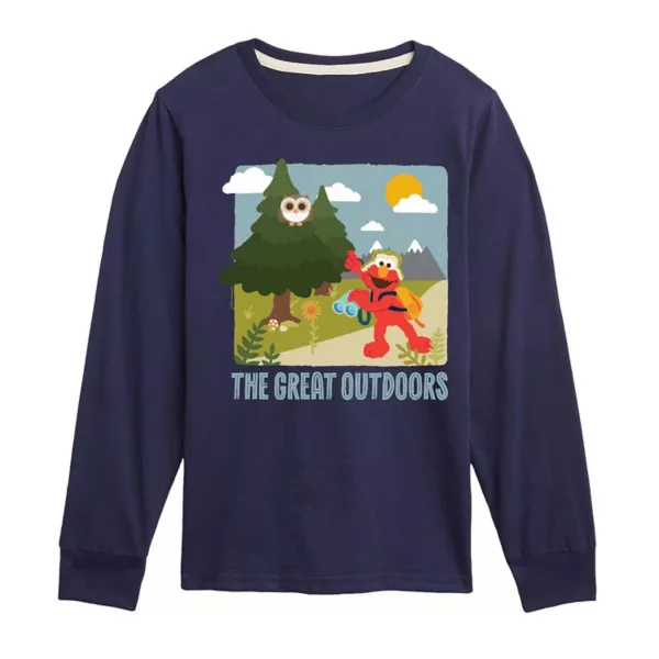 Мальчики 8-20 лет футболка с длинным рукавом "Улица Сезам: Элмо и природа" Licensed Character, синий
Мальчики 8-20 лет футболка с длинным рукавом "Улица Сезам: Элмо и природа" Licensed Character, синий