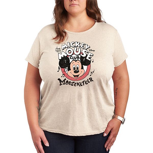 Футболка с принтом Mickey Mouse Club Mouseketeer, Plus size Disney, Beige
Футболка с принтом Mickey Mouse Club Mouseketeer, Plus size Disney, Beige