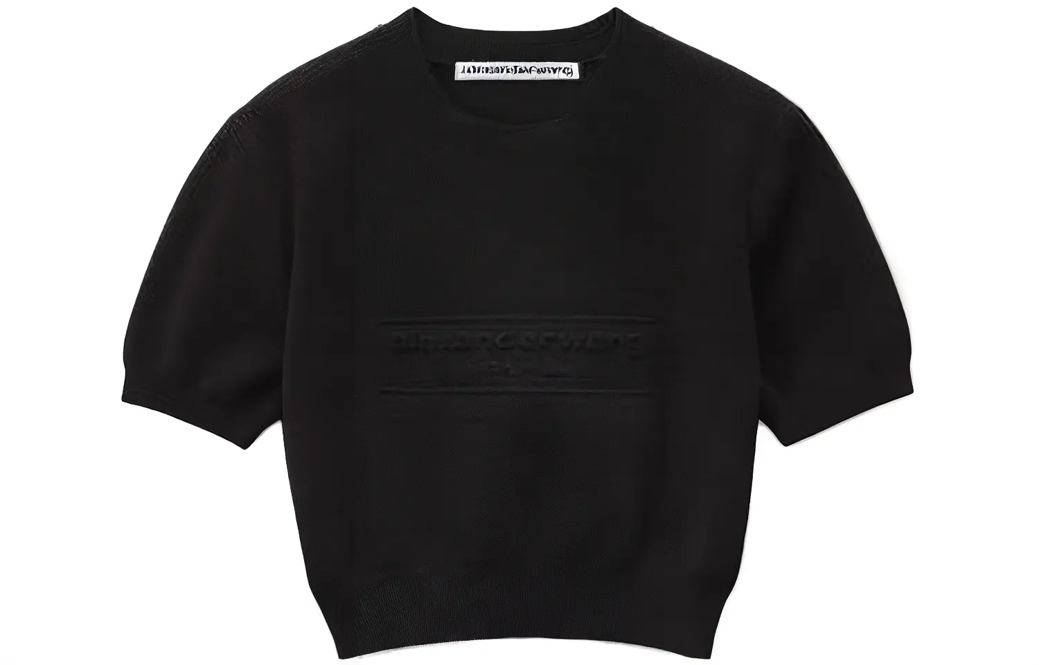 Logo Embossed Ribbed Jumper Alexander Wang, черный
Logo Embossed Ribbed Jumper Alexander Wang, черный