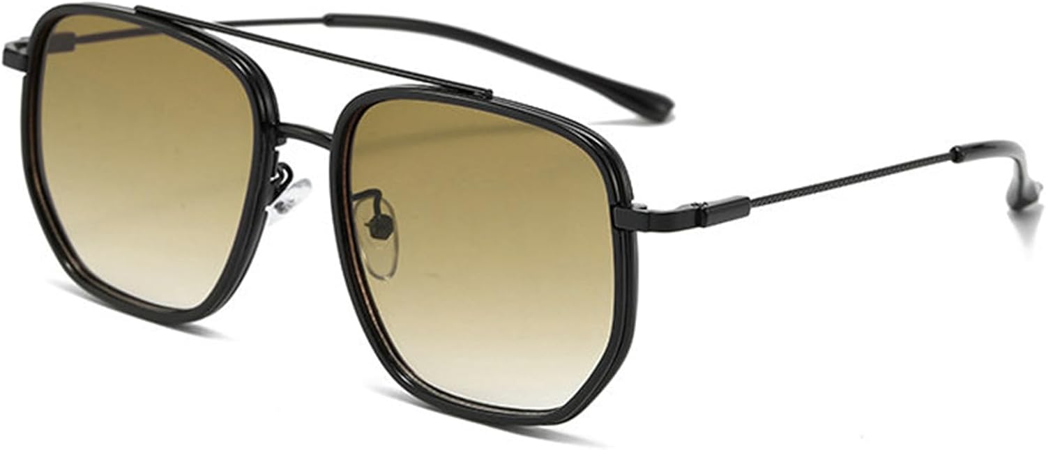 Солнцезащитные очки Willochra Double Bridges Square для женщин с градиентным покрытием, модные очки-пилот в оправе для мужчин, ретро-панк, оранжевые солнцезащитные очки F27, Brown
Солнцезащитные очки Willochra Double Bridges Square для женщин с градиентным покрытием, модные очки-пилот в оправе для мужчин, ретро-панк, оранжевые солнцезащитные очки F27, Brown