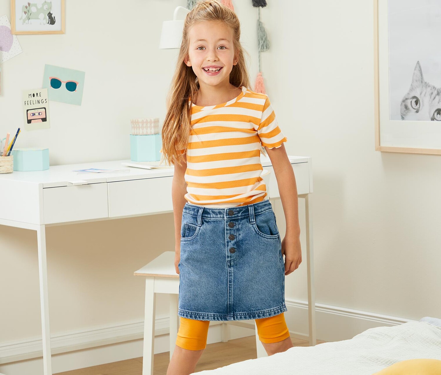 Джинсовая юбка Tchibo, синий деним
Джинсовая юбка Tchibo, синий деним