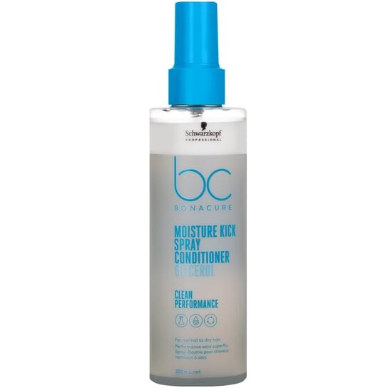 Мл Легкий, интенсивно увлажняющий спрей-кондиционер для волос Schwarzkopf Bc Moisture Kick Spray Conditioner Glycerol 200
Мл Легкий, интенсивно увлажняющий спрей-кондиционер для волос Schwarzkopf Bc Moisture Kick Spray Conditioner Glycerol 200