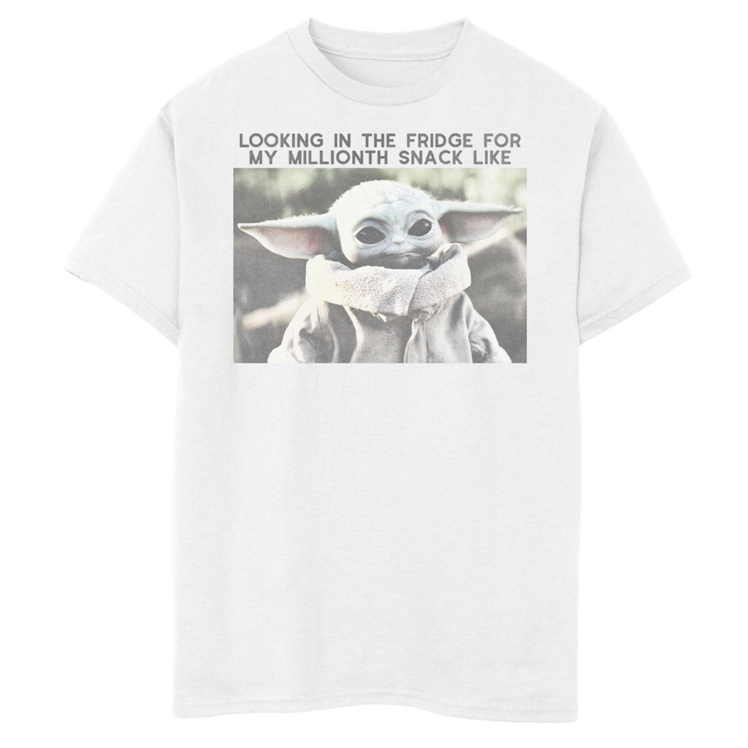 Футболка с рисунком «Звездные войны: миллион закусок» для мальчиков 8–20 лет Star Wars
Футболка с рисунком «Звездные войны: миллион закусок» для мальчиков 8–20 лет Star Wars