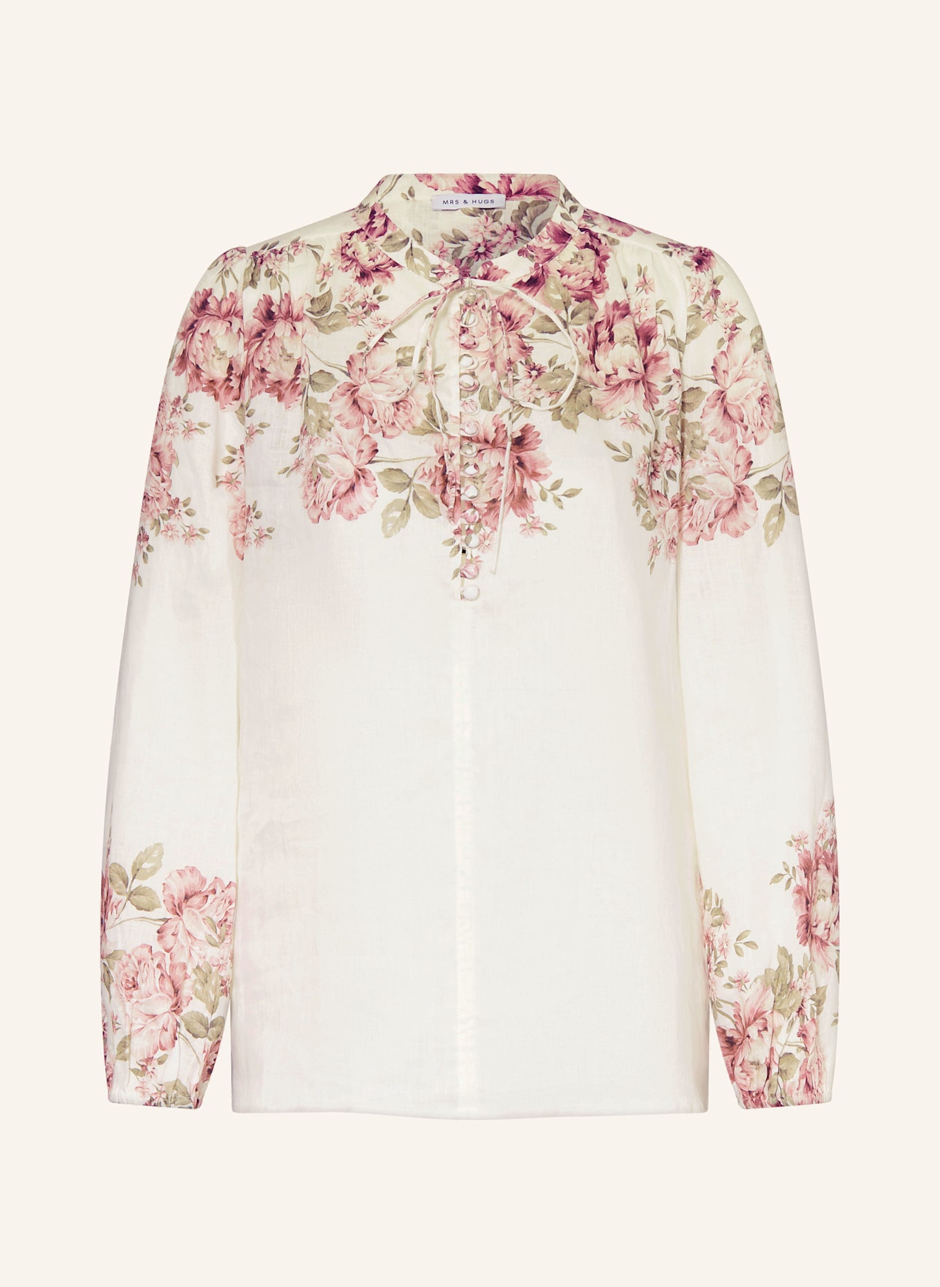 Льняная блузка-рубашка Mrs & Hugs, мультиколор
Льняная блузка-рубашка Mrs & Hugs, мультиколор