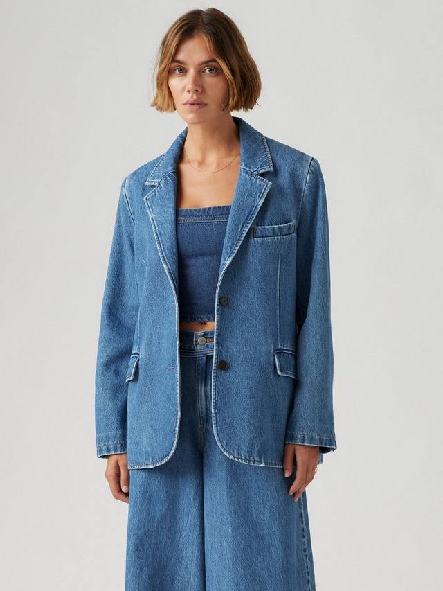Свободный джинсовый блейзер стеллы Levi's, цвет Foolish Love
Свободный джинсовый блейзер стеллы Levi's, цвет Foolish Love