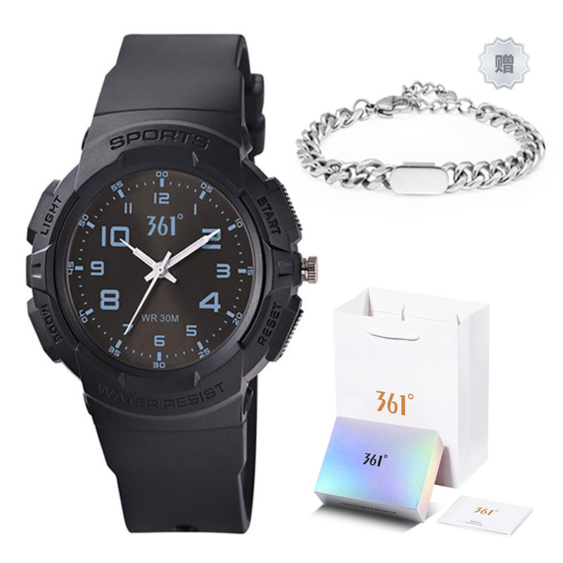 361° Часы с кварцевым механизмом унисекс, черный циферблат
361° Часы с кварцевым механизмом унисекс, черный циферблат