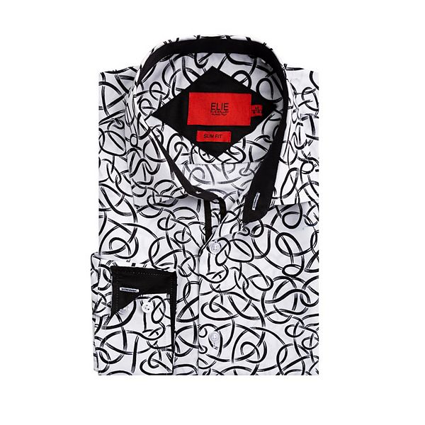 Мальчиковая рубашка slim fit со swirl print Elie Balleh, White
Мальчиковая рубашка slim fit со swirl print Elie Balleh, White
