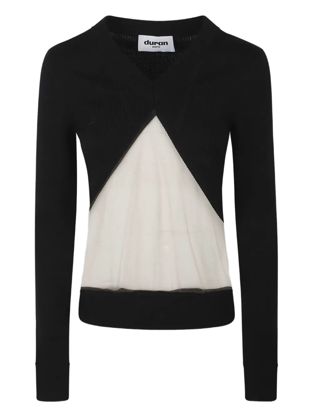 Свитер с V-образным вырезом Duran Lantink, черный
Свитер с V-образным вырезом Duran Lantink, черный
