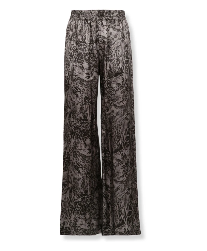 Прямые брюки с цветочным узором и эластичным поясом. Golden Goose, серый
Прямые брюки с цветочным узором и эластичным поясом. Golden Goose, серый