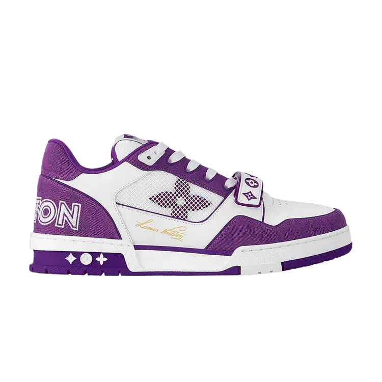 Кроссовки Louis Vuitton Trainer Purple Monogram Denim, фиолетовый
Кроссовки Louis Vuitton Trainer Purple Monogram Denim, фиолетовый