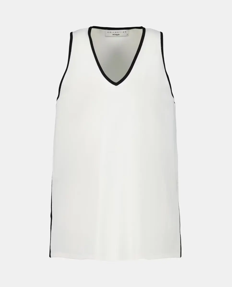 Женский свитер без рукавов с V-образным вырезом Woman El Corte Inglés, цвет 120 Crudo
Женский свитер без рукавов с V-образным вырезом Woman El Corte Inglés, цвет 120 Crudo