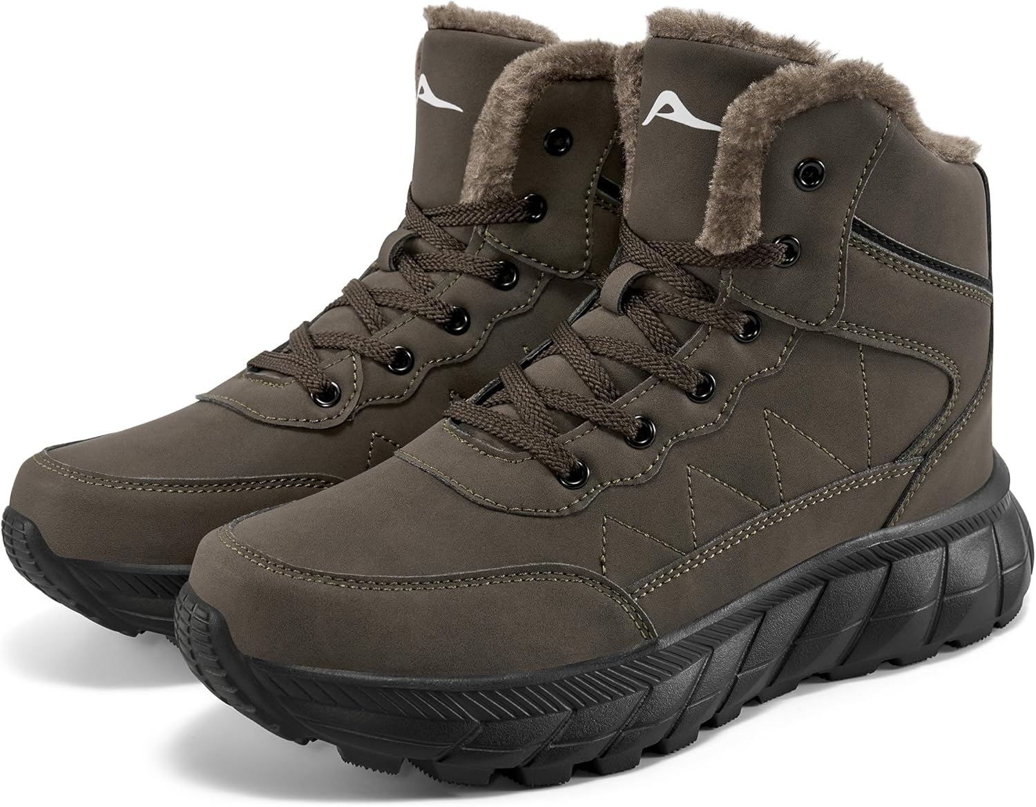 Мужские зимние ботинки для снега: утепленные, с теплой меховой подкладкой, нескользящие, для прогулок и походов на улице Flykylin, зеленый
Мужские зимние ботинки для снега: утепленные, с теплой меховой подкладкой, нескользящие, для прогулок и походов на улице Flykylin, зеленый