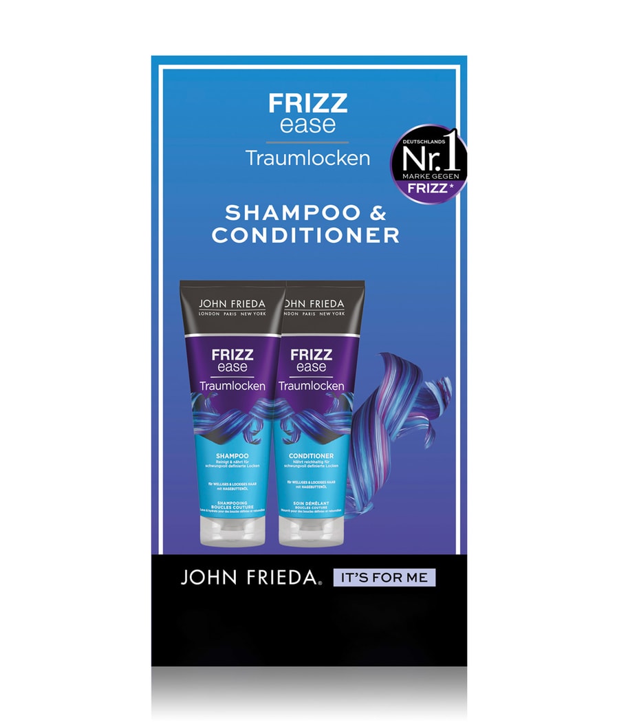 Набор для ухода за волосами JOHN FRIEDA Frizz Ease Traumlocken, 1 шт. 
Набор для ухода за волосами JOHN FRIEDA Frizz Ease Traumlocken, 1 шт.