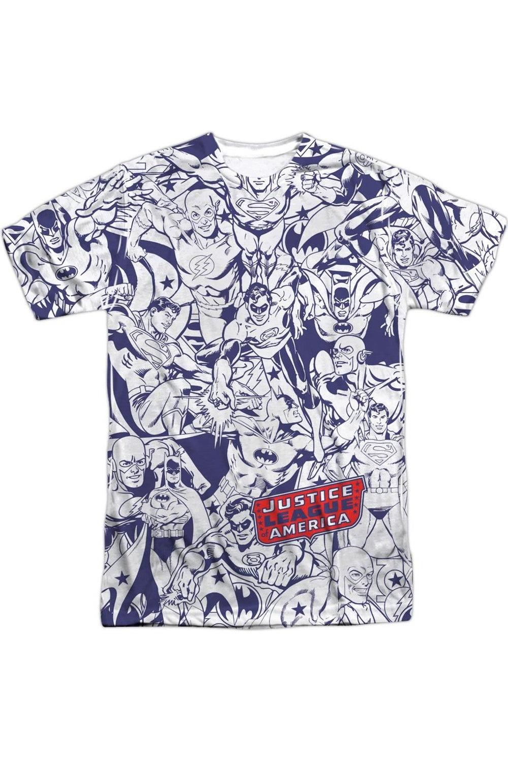 Футболка DC Comics Justice All Around с коротким рукавом для взрослых, 100% полиэстер Gildan, белый
Футболка DC Comics Justice All Around с коротким рукавом для взрослых, 100% полиэстер Gildan, белый