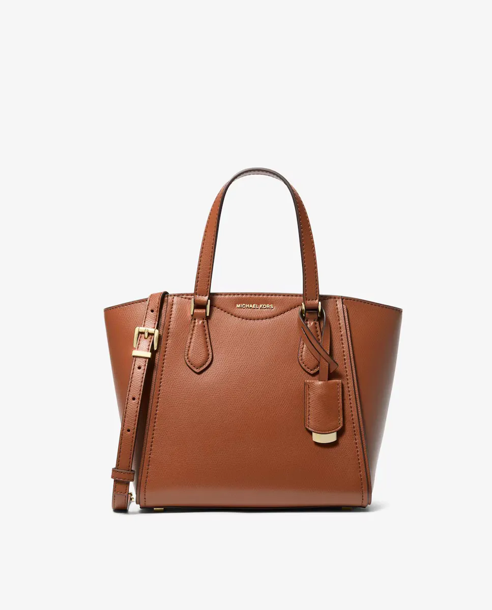 Сумка Taryn из кожи, трансформируемая в сумку через плечо Michael Michael Kors, коричневый
Сумка Taryn из кожи, трансформируемая в сумку через плечо Michael Michael Kors, коричневый