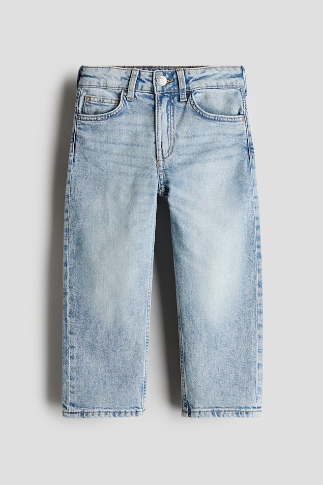 Свободные джинсы H&M, синий 
Свободные джинсы H&M, синий