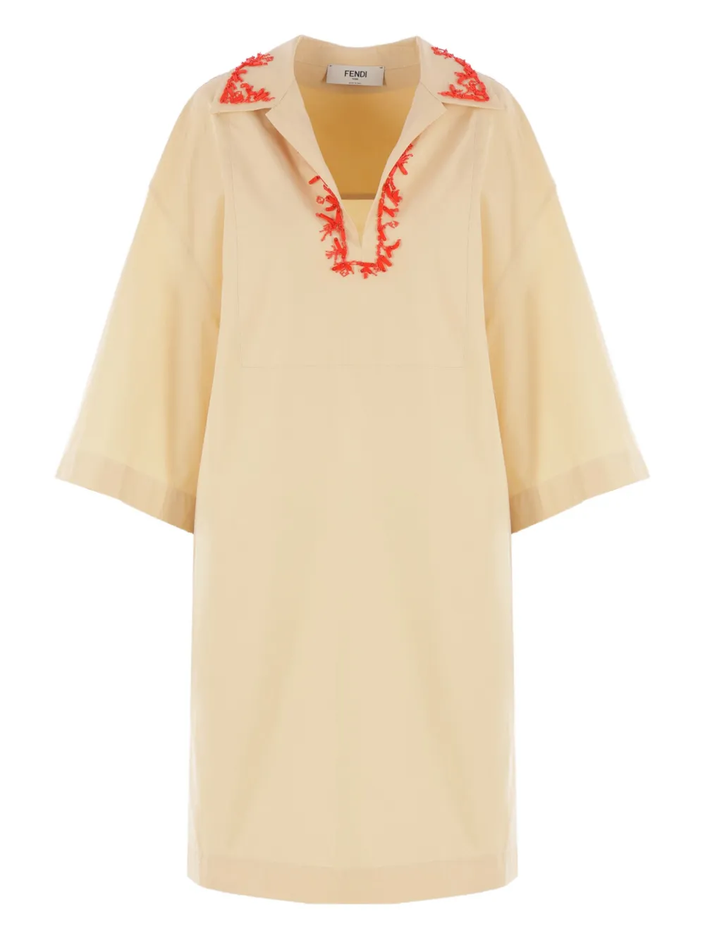 Платье с вышивкой FENDI, желтый
Платье с вышивкой FENDI, желтый