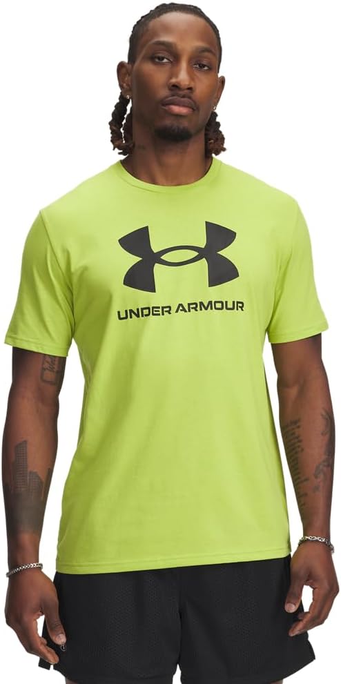 Мужская спортивная футболка с коротким рукавом с логотипом Under Armour, (326) Green Vibe/Black, Черный, Мужская спортивная футболка с коротким рукавом с логотипом Under Armour, (326) Green Vibe/Black
Мужская спортивная футболка с коротким рукавом с логотипом Under Armour, (326) Green Vibe/Black, Черный, Мужская спортивная футболка с коротким рукавом с логотипом Under Armour, (326) Green Vibe/Black