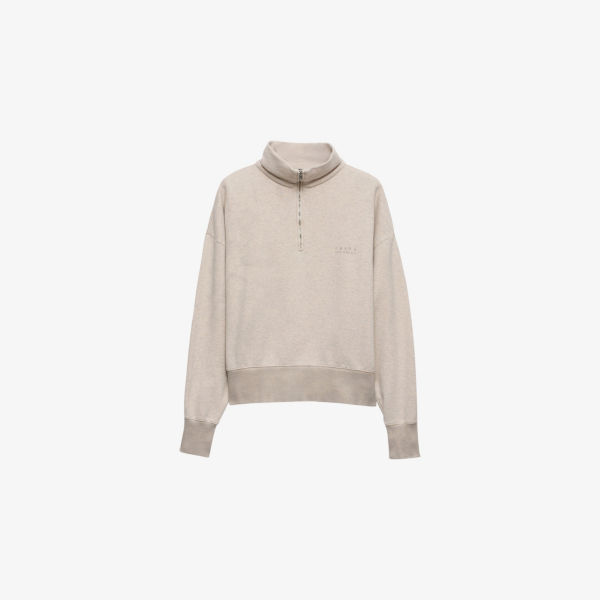 Свитшот Prada с принтом логотипа, бежевый
Свитшот Prada с принтом логотипа, бежевый