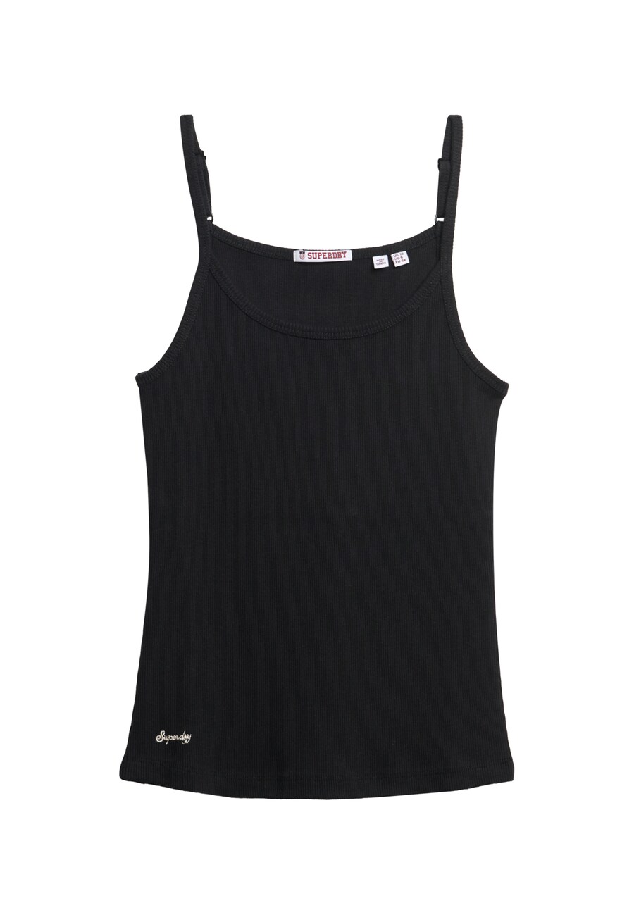 Топ Superdry Essentials, черный
Топ Superdry Essentials, черный