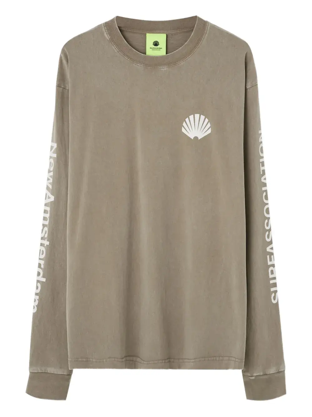 Футболка с длинными рукавами и логотипом NEW AMSTERDAM, коричневый
Футболка с длинными рукавами и логотипом NEW AMSTERDAM, коричневый