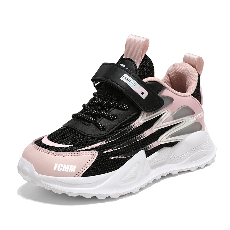 FCMM Нескользящие и износостойкие, легкие, амортизирующие, низкие повседневные кроссовки, черно-розовые, детские
FCMM Нескользящие и износостойкие, легкие, амортизирующие, низкие повседневные кроссовки, черно-розовые, детские
