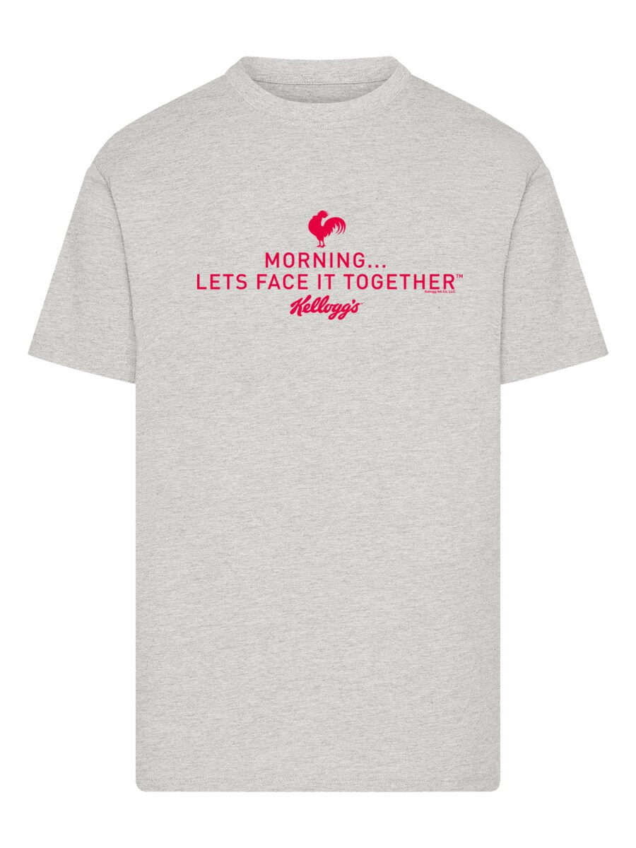 Рубашка F4NT4STIC Kelloggs Breakfast Cereals Morning Lets Face It, серый
Рубашка F4NT4STIC Kelloggs Breakfast Cereals Morning Lets Face It, серый