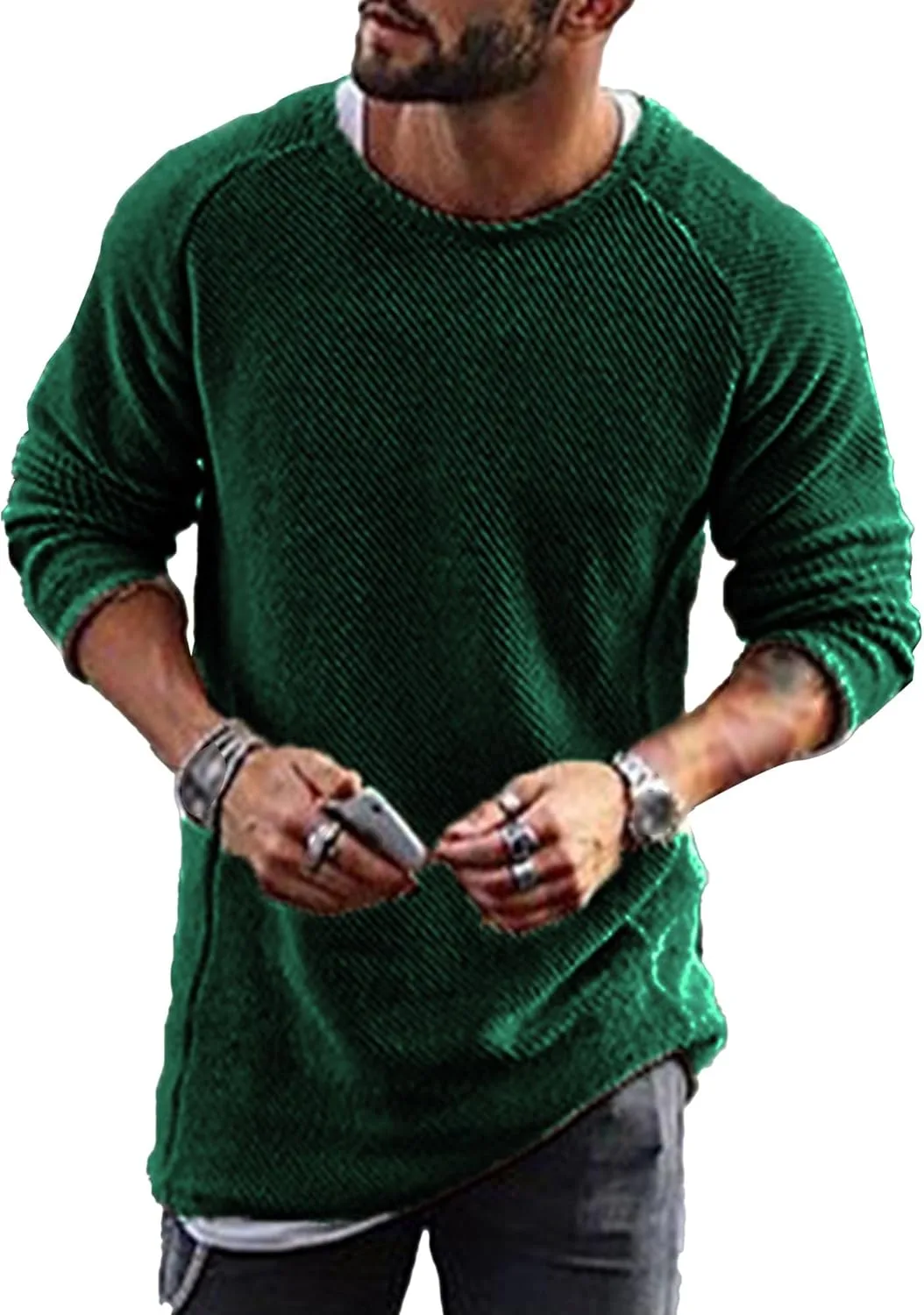 Мужской свитер Maiyifu-GJ с длинным рукавом, мягкий и уютный
Мужской свитер Maiyifu-GJ с длинным рукавом, мягкий и уютный