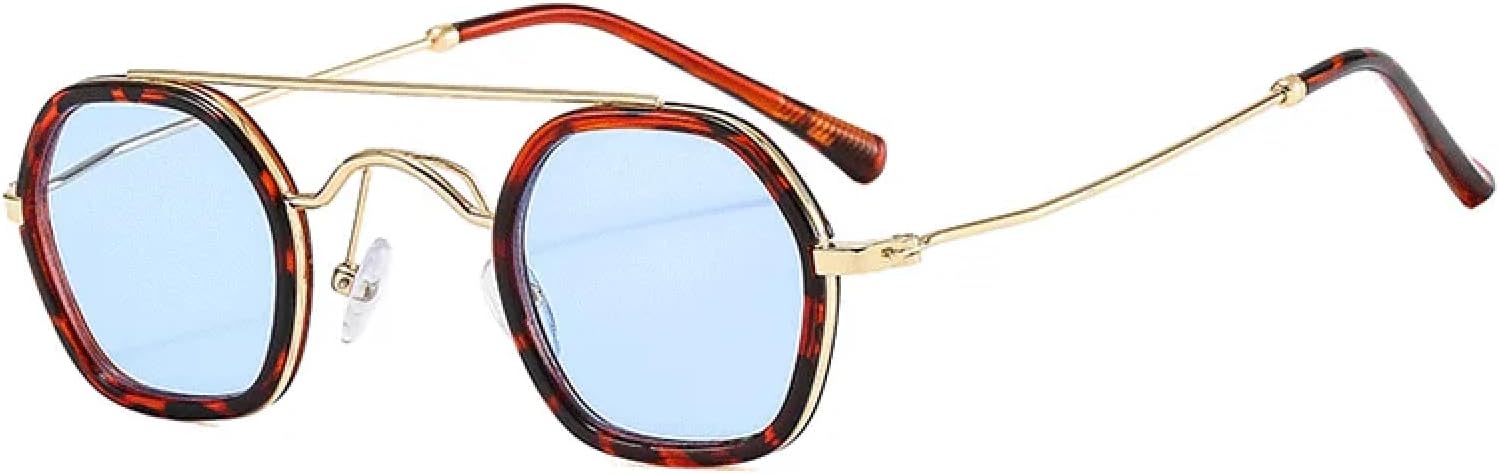 Солнцезащитные очки с двойной перемычкой для женщин, линзы с градиентом «Океан», солнцезащитные очки в стиле панк с защитой от УФ-излучения UV400 для мужчин DSVIGF, Leopard Blue
Солнцезащитные очки с двойной перемычкой для женщин, линзы с градиентом «Океан», солнцезащитные очки в стиле панк с защитой от УФ-излучения UV400 для мужчин DSVIGF, Leopard Blue