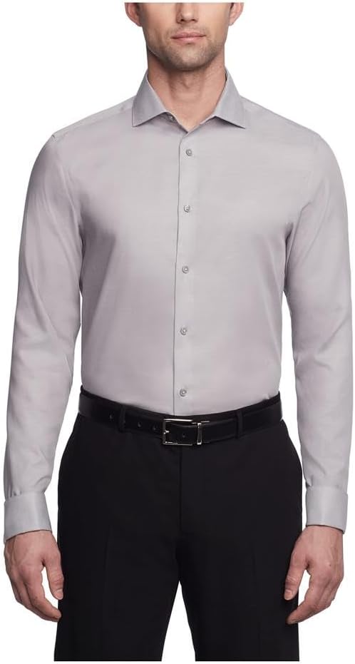 Мужская рубашка Calvin Klein Slim Fit Non Iron Solid French Cuff с манжетами - эксклюзивно на Amazon, Smoke
Мужская рубашка Calvin Klein Slim Fit Non Iron Solid French Cuff с манжетами - эксклюзивно на Amazon, Smoke
