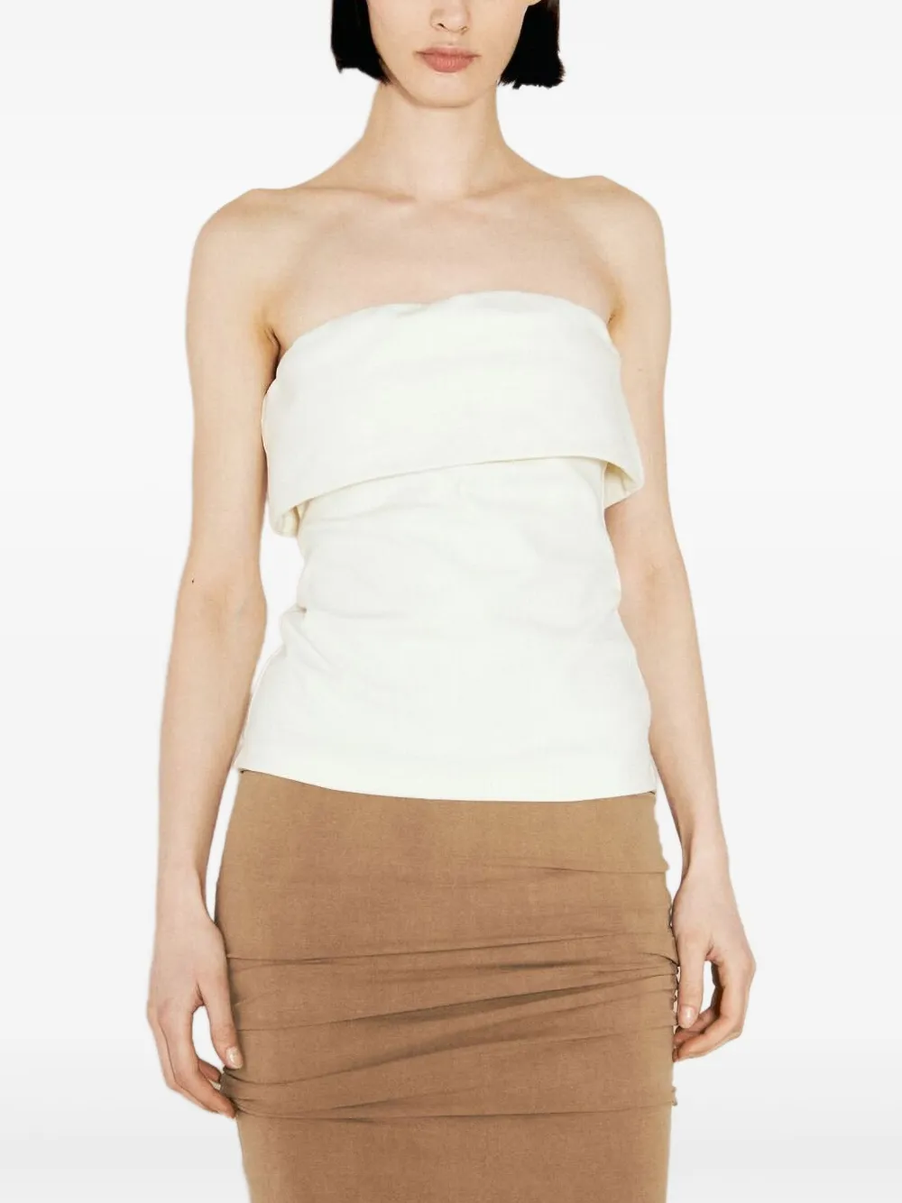 Топ без бретелек ENTIRE STUDIOS, белый
Топ без бретелек ENTIRE STUDIOS, белый